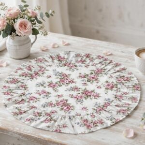 Tovaglietta annette-diam.45 cm-cotone-clodette