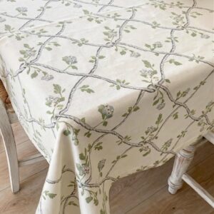 Tovaglia fiorellini-140x240 cm-blanc mariclo'