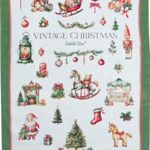 Canovaccio vintage xmas-50x70 cm-cotone -isabelle rose home