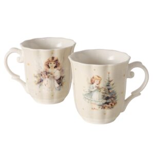 Mug clara-350 ml-h.10 cm-porcellana-boltze