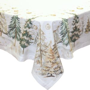 Tovaglia pini in festa-150x240 cm-cotone-boltze