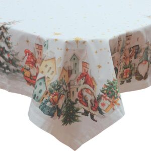 Tovaglia villaggio incantato-150x240 cm-cotone-boltze