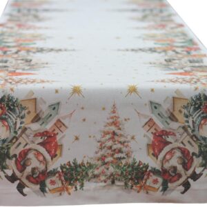 Runner villaggio incantato-45x140 cm-cotone-boltze