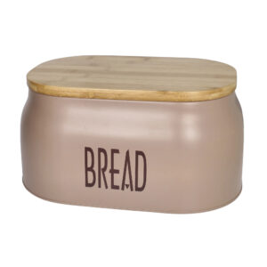 Portapane-tortora-metal/bamboo-33,5x20x16 cm-brandani