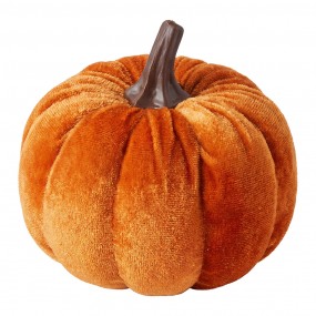 Zucca poliestere-diam.10 cm-arancio-clayre & eef
