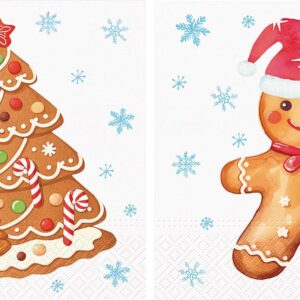 Tovaglioli lunch ginger xmas-conf.20 pz-carta-33x33 cm-boltze