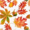 Tovaglioli autunno-20 pezzi-carta-33x33 cm-autunno