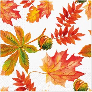 Tovaglioli autunno-20 pezzi-carta-33x33 cm-autunno