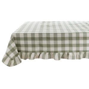Tovaglia con gala-bolgheri-160x200 cm-verde-blanc mariclo'
