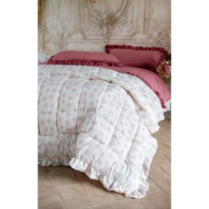 Trapunta matrimoniale-sogni in fiore-250x250 cm-blanc mariclo'