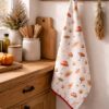 Canovaccio funghi-50x70 cm-cotone- clayre & eef