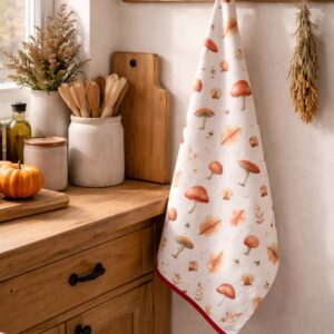 Canovaccio funghi-50x70 cm-cotone- clayre & eef