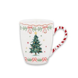 Mug holidays tree-330 ml-porcellana-isabelle rose home
