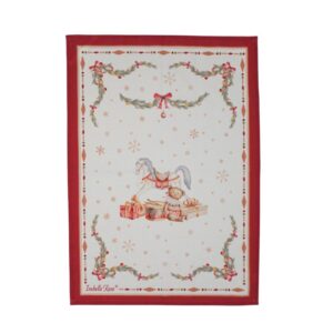 Canovaccio happy holidays-50x70 cm-cotone-isabelle rose home