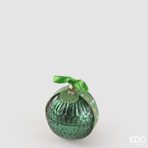 Candela sfera-diam. 8 cm-greenwood-vetro-edg
