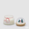 Candela cupola-white musk-12,5x10 cm-edg