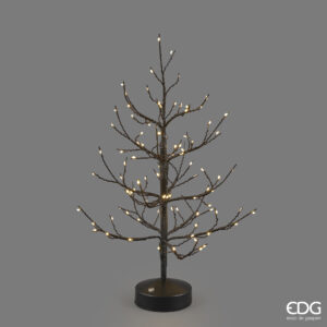 Albero led faggio-usb-h.45 diam.10 cm-90 miniled-nero-edg