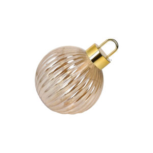 Sfera con led-vetro-diam.14,5 cm-brandani