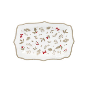 Vassoietto treschic-23x16 cm-porcellana-brandani