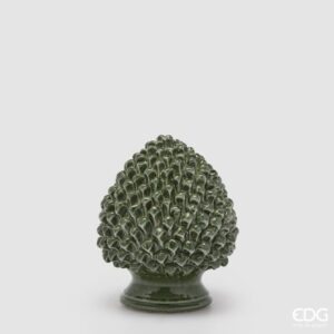 Decoro pigna-h.25 cm xdiam.19,5 cm-ceramica -edg