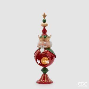 Soldatino topiary-led-metallo-h.54 x16 cm-edg