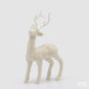 Renna perle-bianco- h,51x29x14 cm-edg